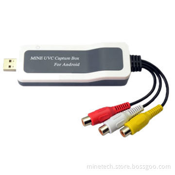 USB 2.0 Video Capture Box Supports Android Linux, MACNew
